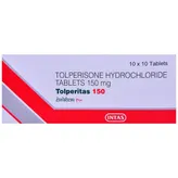 Tolperitas 150 Tablet 10's, Pack of 10 TABLETS