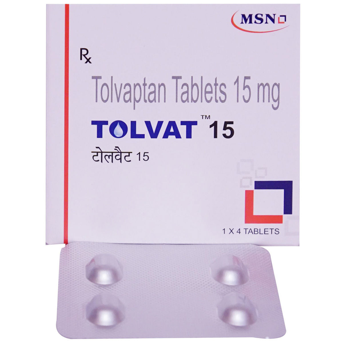 Buy Tolvat 15 Tablet 4's Online
