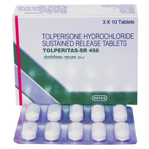 Tolperitas-SR 450 Tablet 10's