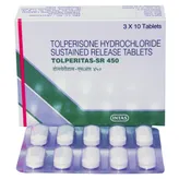 Tolperitas-SR 450 Tablet 10's, Pack of 10 TABLETS