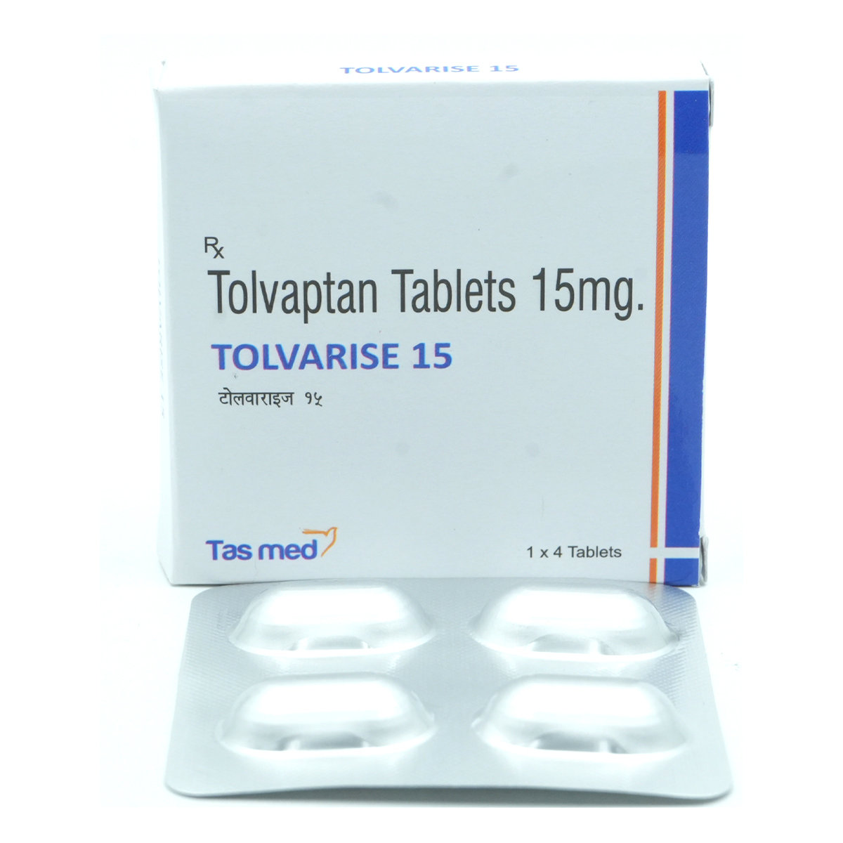 Tolvarise 15 mg Tablet 4's, Pack of 4 TabletS Tolvarise 15 mg Tablet 4's, Pack of 4 TabletS