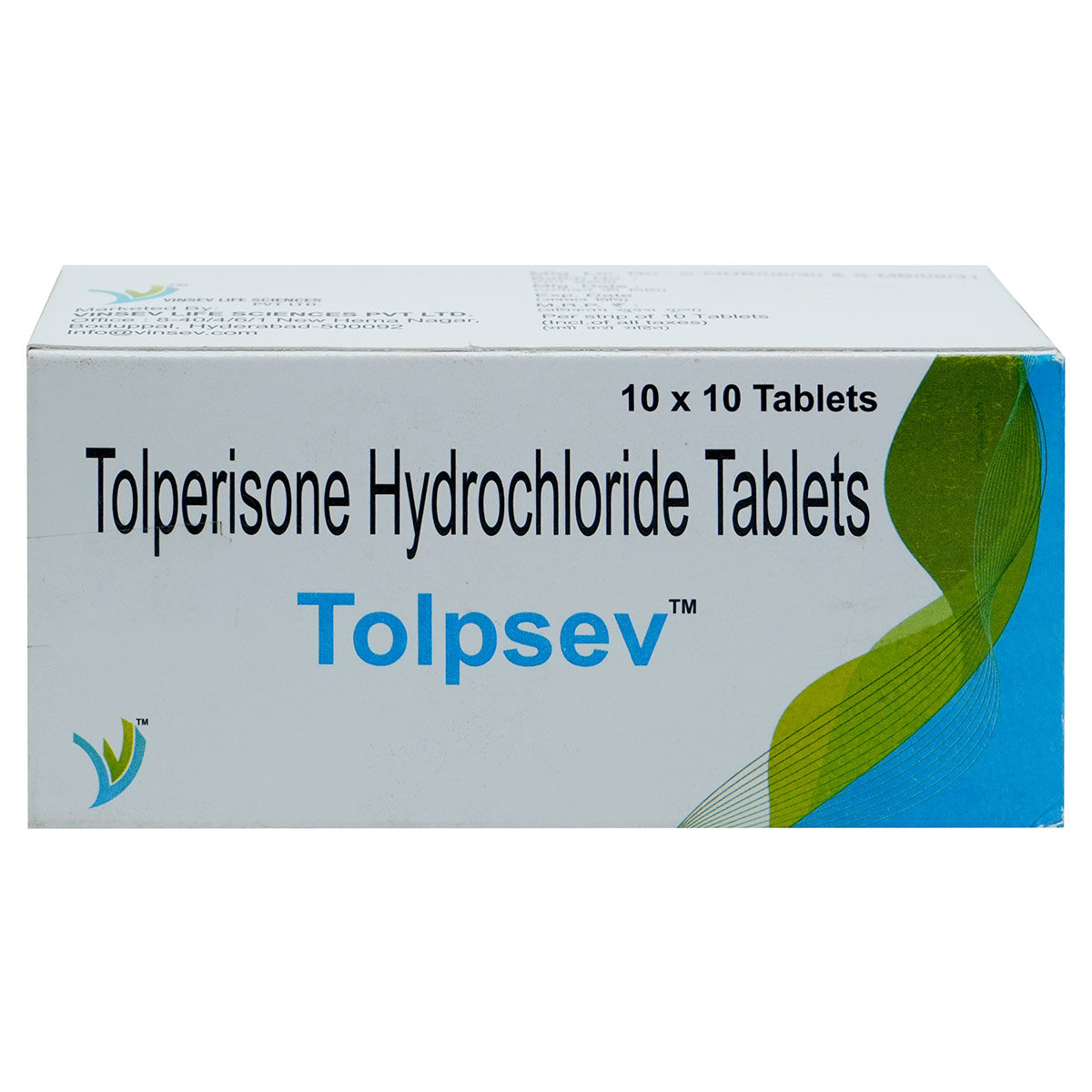 Tolpsev Tablet 10's, Pack of 10 TabletS Tolpsev Tablet 10's, Pack of 10 TabletS