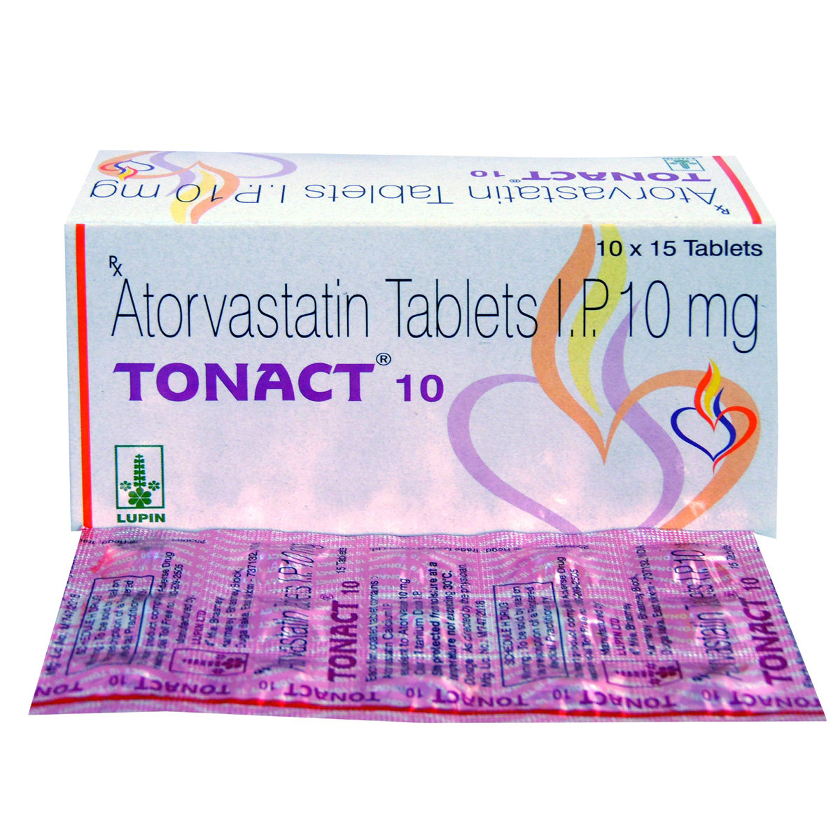 Tonact 10 Tablet 15's, Pack of 15 TABLETS Tonact 10 Tablet 15's, Pack of 15 TABLETS