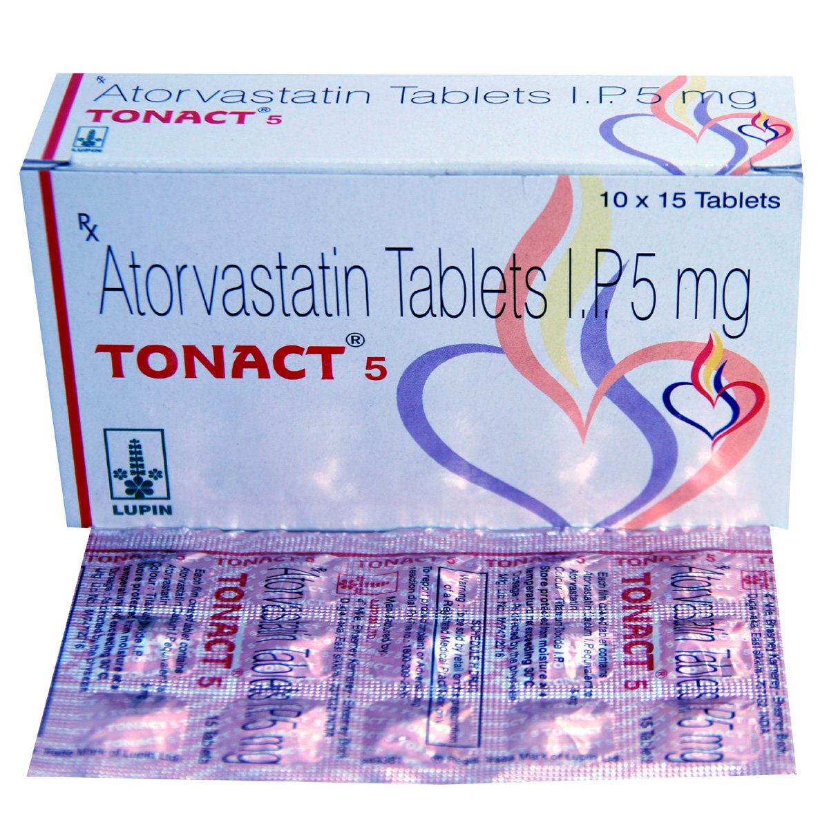 Tonact 5 Tablet 15's, Pack of 15 TABLETS Tonact 5 Tablet 15's, Pack of 15 TABLETS