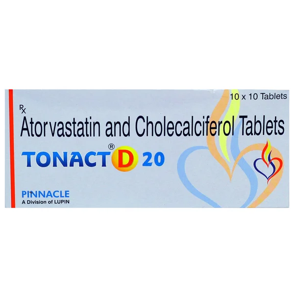 Tonact D 20 Tablet 10's, Pack of 10