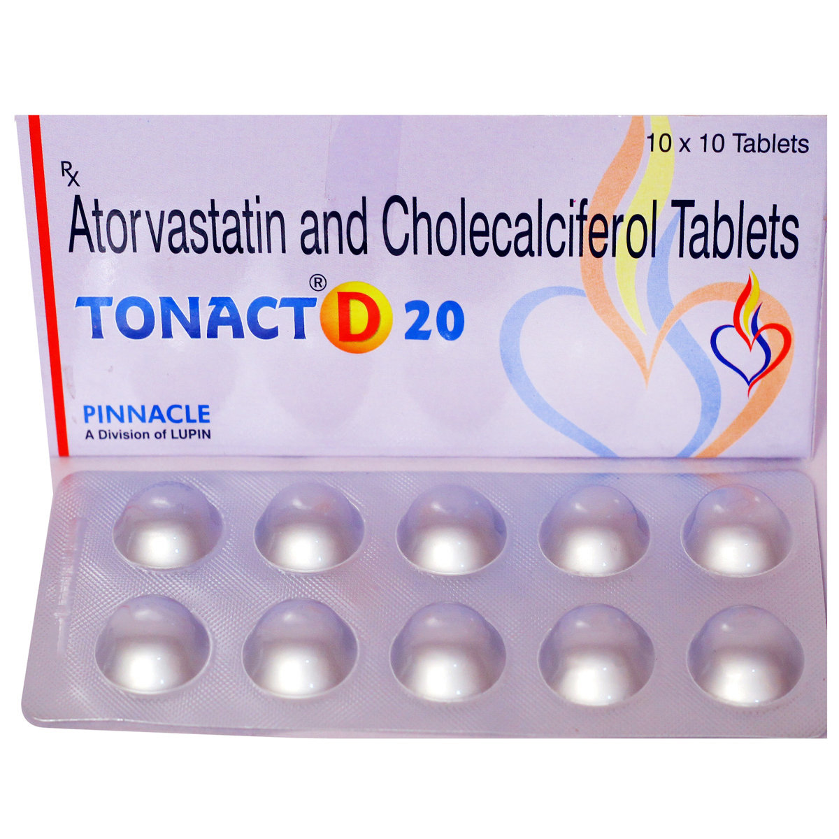 Tonact D 20 Tablet 10's, Pack of 10 Tonact D 20 Tablet 10's, Pack of 10