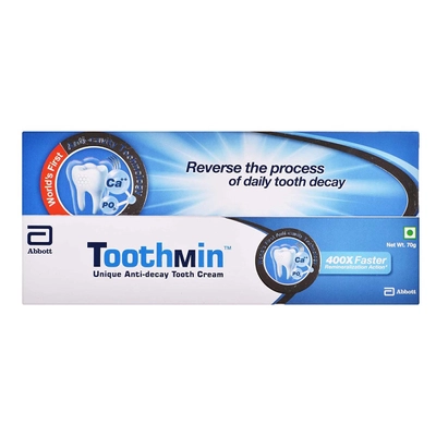 Toothmin Unique Anti-Decay Tooth Cream, 70 gm, Pack of 1