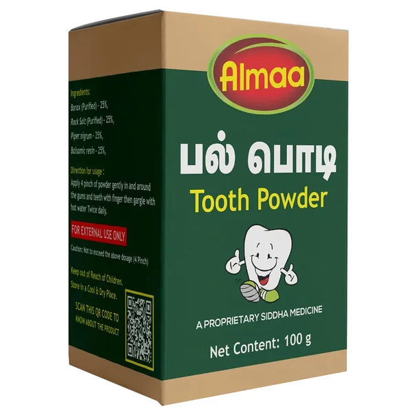 Almaa Tooth Powder, 100 gm, Pack of 1