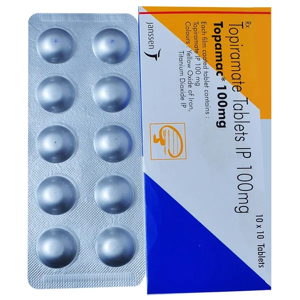 Topamac 100 mg Tablet 10's, Pack of 10 TABLETS