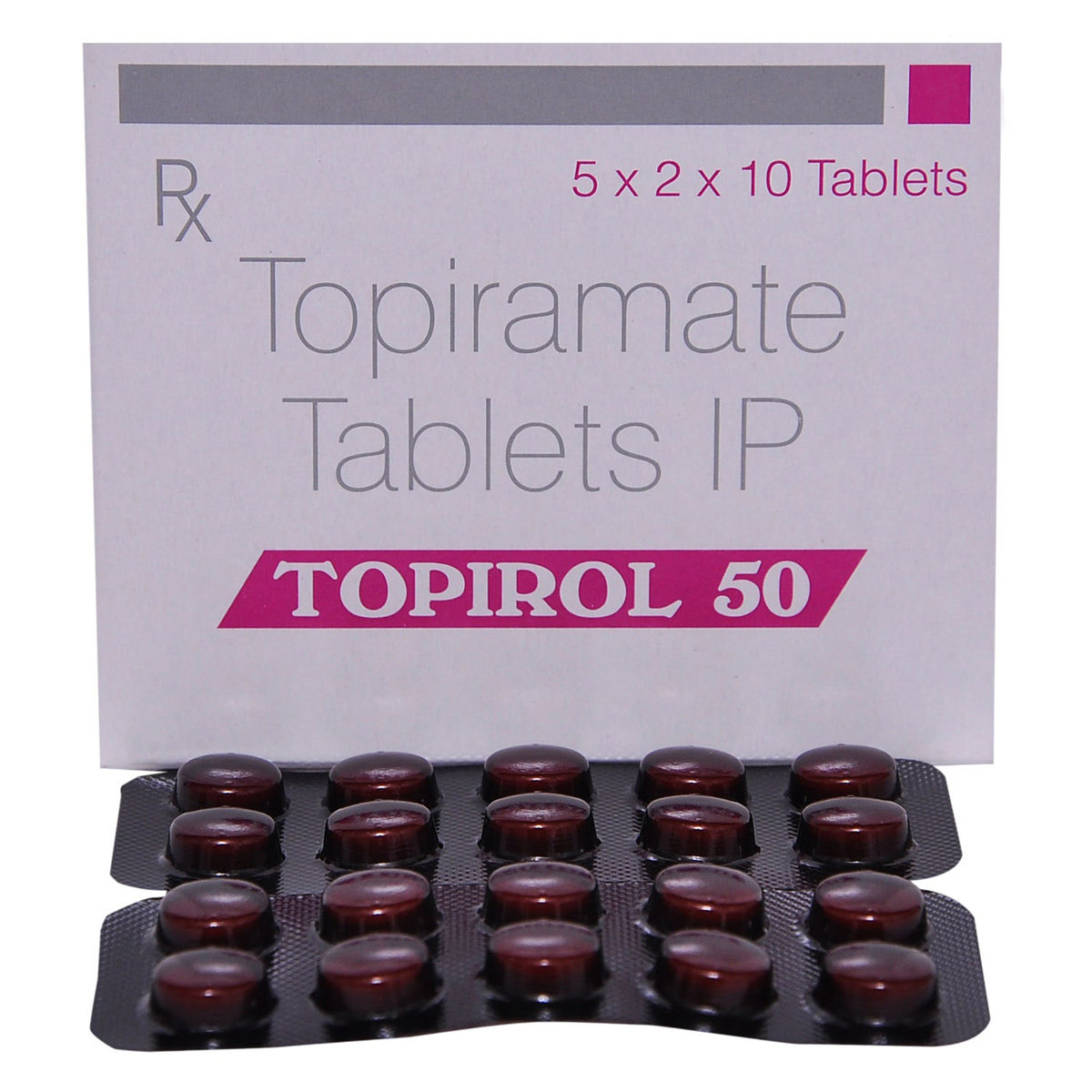 Topirol 50 Tablet 10's, Pack of 10 TABLETS Topirol 50 Tablet 10's, Pack of 10 TABLETS