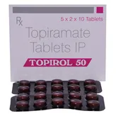 Topirol 50 Tablet 10's, Pack of 10 TABLETS