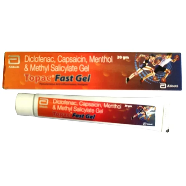 Topac Fast Gel 20 gm, Pack of 1 Gel