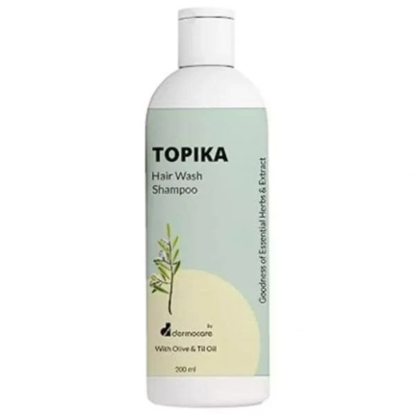 Topika Hair Wash Shampoo, 125 ml, Pack of 1