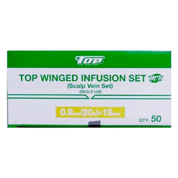 Top Scalp Vein Set 20G, 1 Count