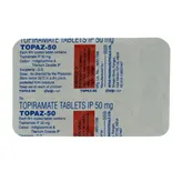 Topaz 50 Tablet 15's, Pack of 15 TABLETS