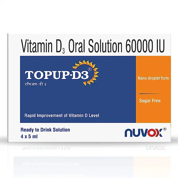 Topup-D3 60K SF Oral Solution 5 ml