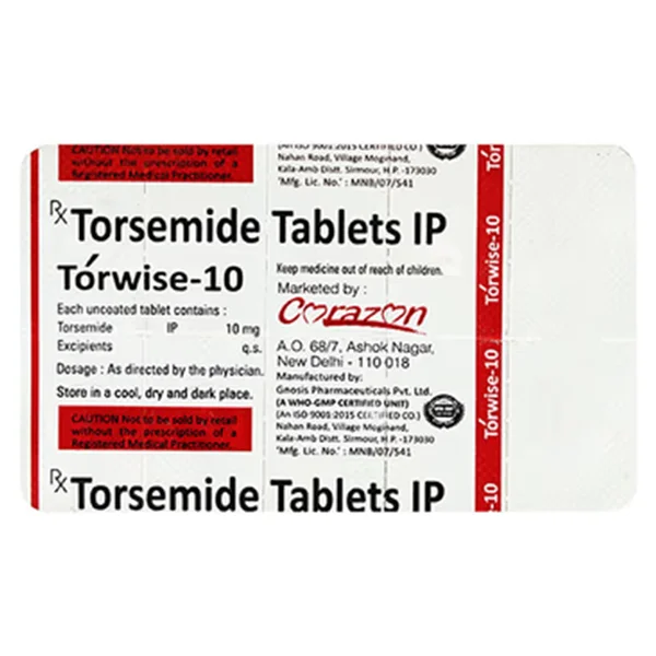 Torwise-10mg Tablet 10's