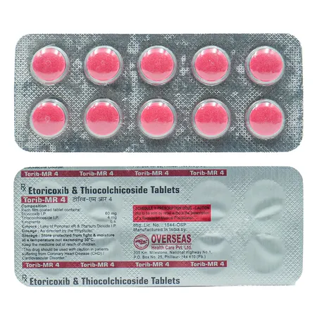 Torib-Mr 4/60mg Tablet 10's