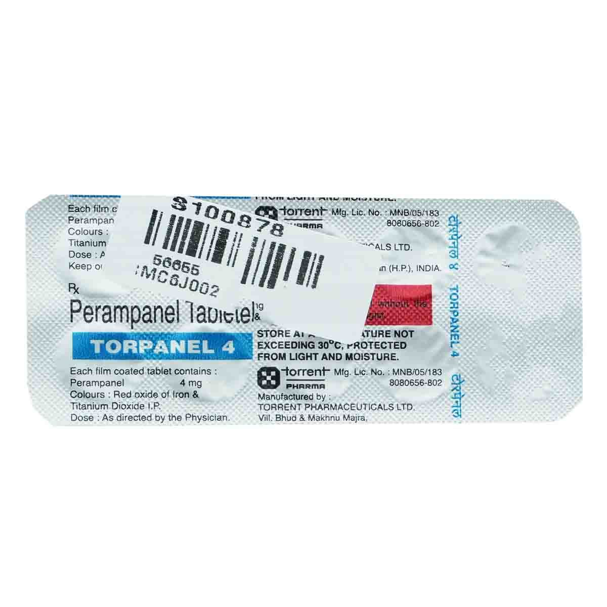 Torpanel 4 Tablet 10's Price, Uses, Side Effects, Composition - Apollo ...