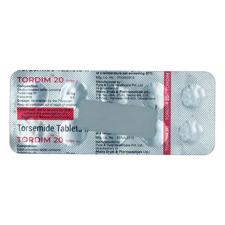 Tordim 20 Tablet 10's