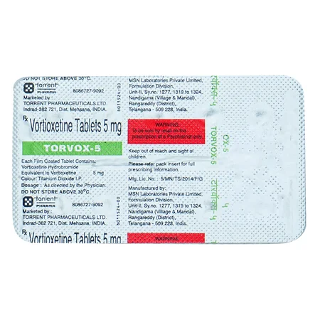 Torvox-5 Tablet 10's