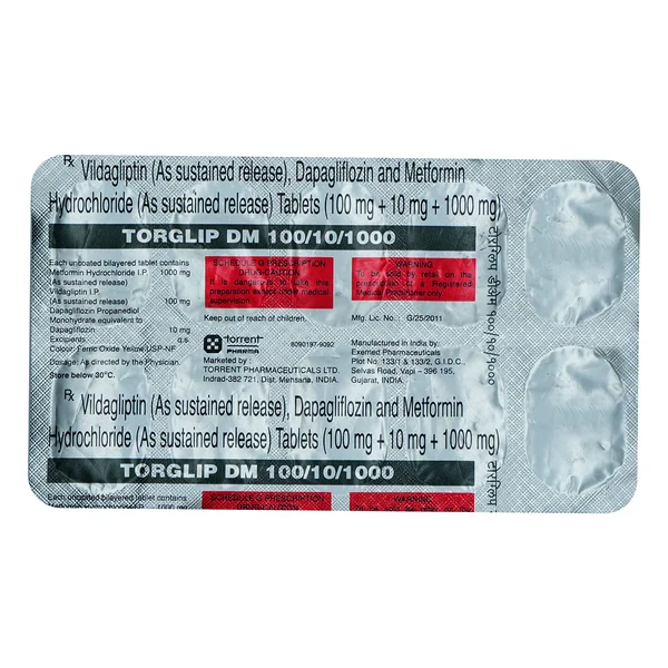 Torglip DM Tablet 10's