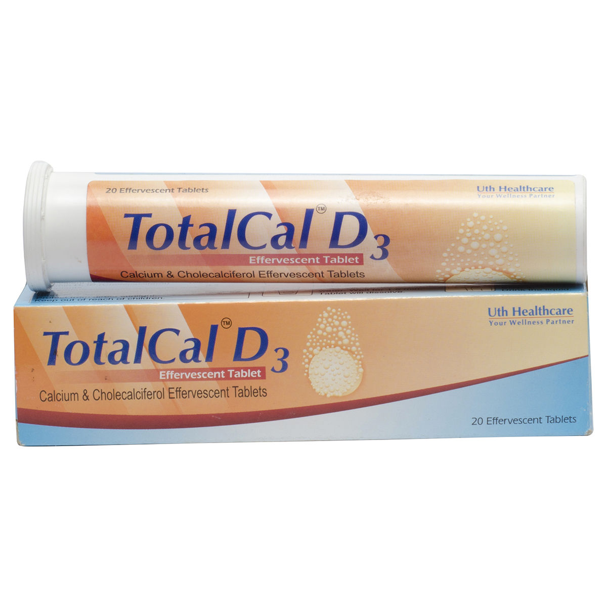 Buy Totalcal-D3 Tablet 20's Online