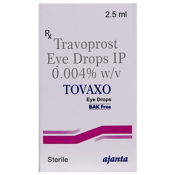 Tovaxo Eye Drops 2.5 ml, Pack of 1 EYE DROPS