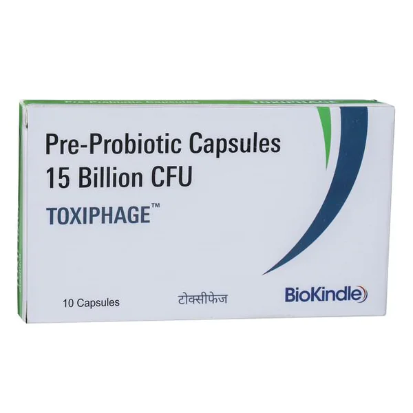 Toxiphage Capsule 10's, Pack of 10