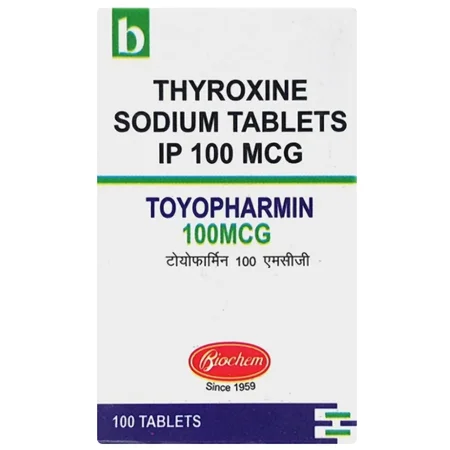 Toyopharmin 100 mcg Tablet 100's