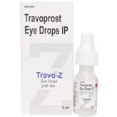 Travo Z Eye Drops 3 ml, Pack of 1 EYE DROPS