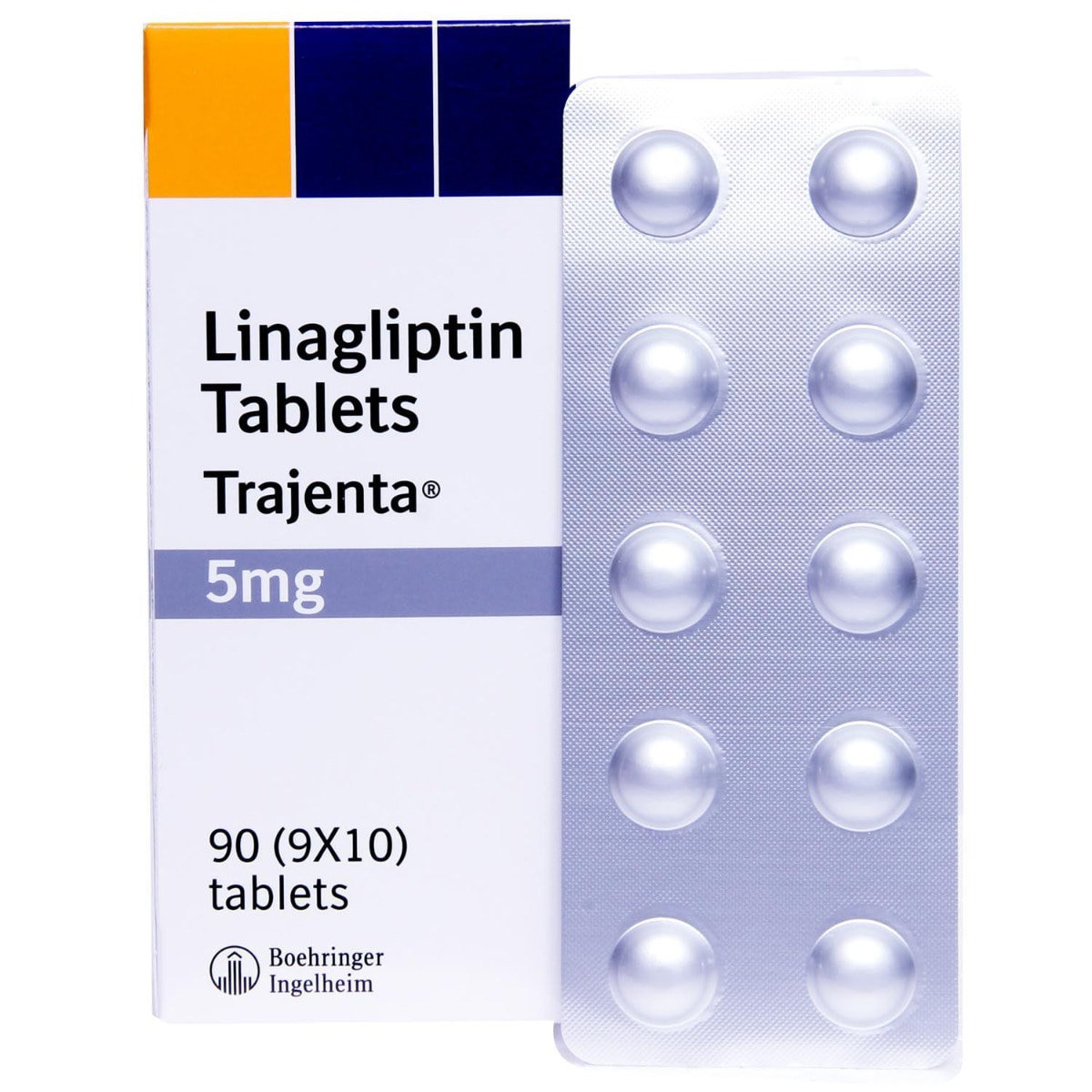 Trajenta 5 mg Tablet 10's, Pack of 10 TABLETS Trajenta 5 mg Tablet 10's, Pack of 10 TABLETS