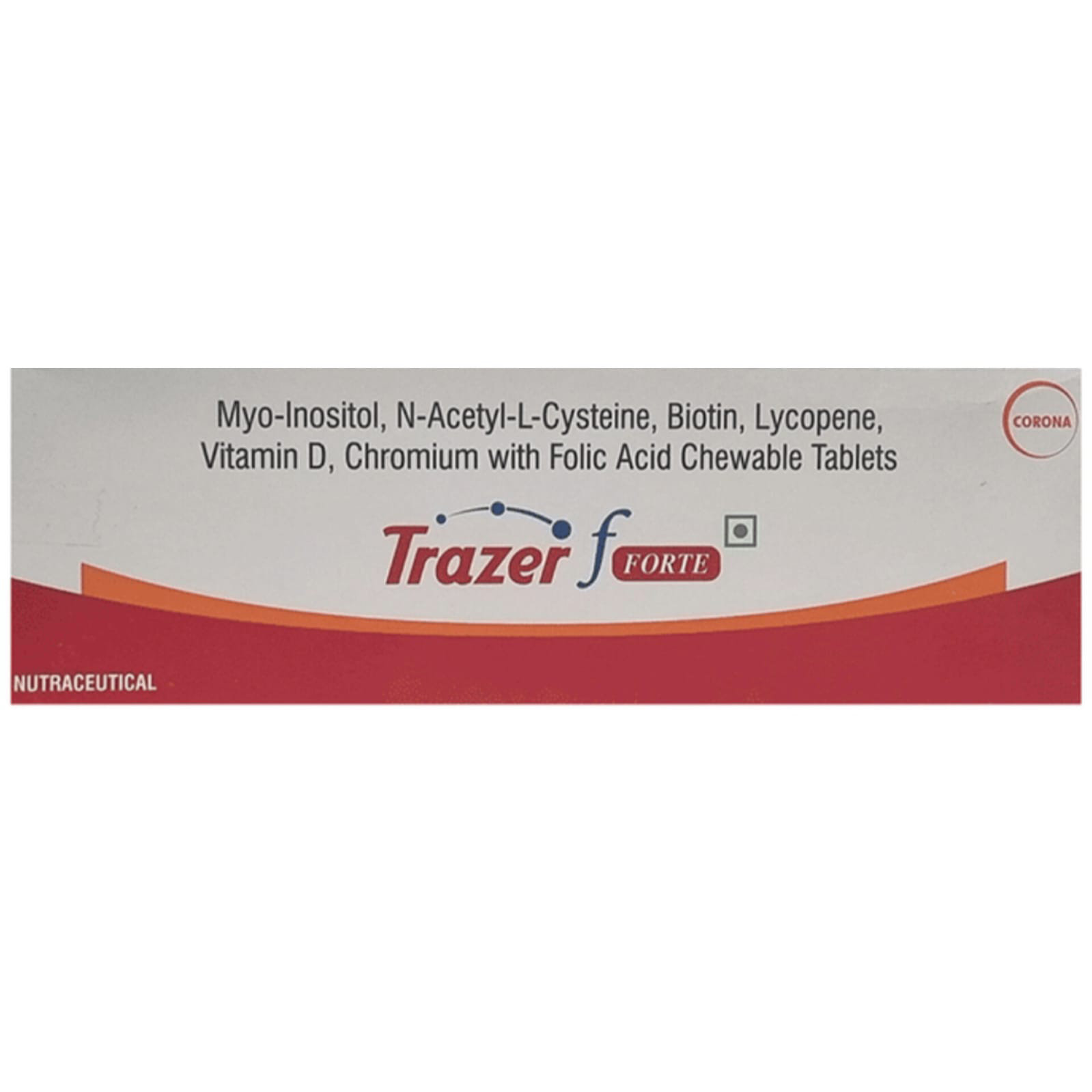 Trazer F Forte Tablet 10's, Pack of 10 TabletS Trazer F Forte Tablet 10's, Pack of 10 TabletS