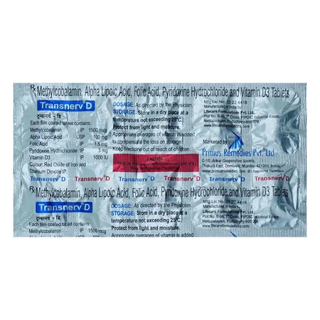 Transnerv D Tablet 10's