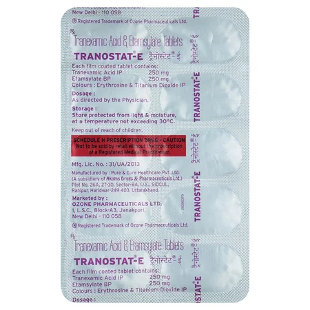 Tranostat-E Tablet 10's