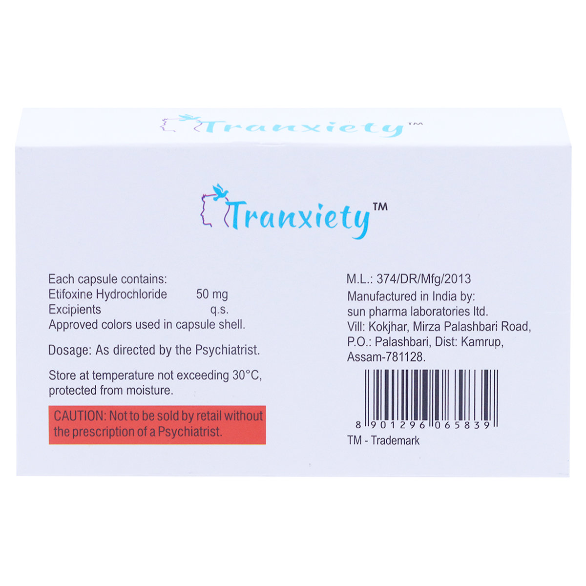 Tranxiety Capsule 10's, Pack of 10 CapsuleS Tranxiety Capsule 10's, Pack of 10 CapsuleS