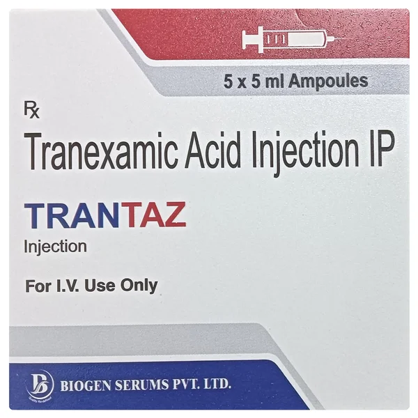 Trantaz 500 mg Injection 5 ml