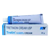 Tretin 0.025% Cream 30 gm, Pack of 1 CREAM
