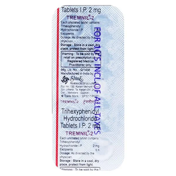 TREMNIL 2MG TABLET