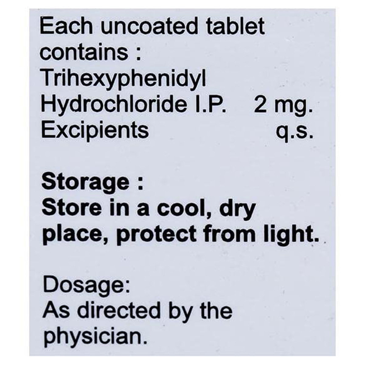 TREMNIL 2MG TABLET, Pack of 10 TABLETS TREMNIL 2MG TABLET, Pack of 10 TABLETS