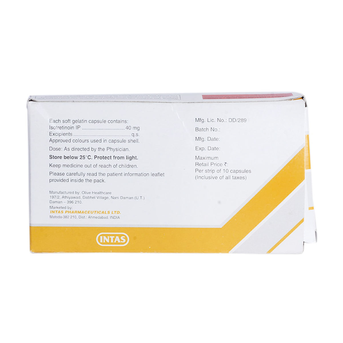 Price For Isotretinoin 40mg