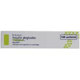 Tresiba 100U/ml  Penfil Injection 3 ml , Pack of 1 INJECTION