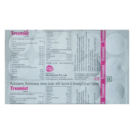 Tresmist Tablet 15's