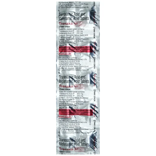 Trenaxa MF Tablet 10's, Pack of 10