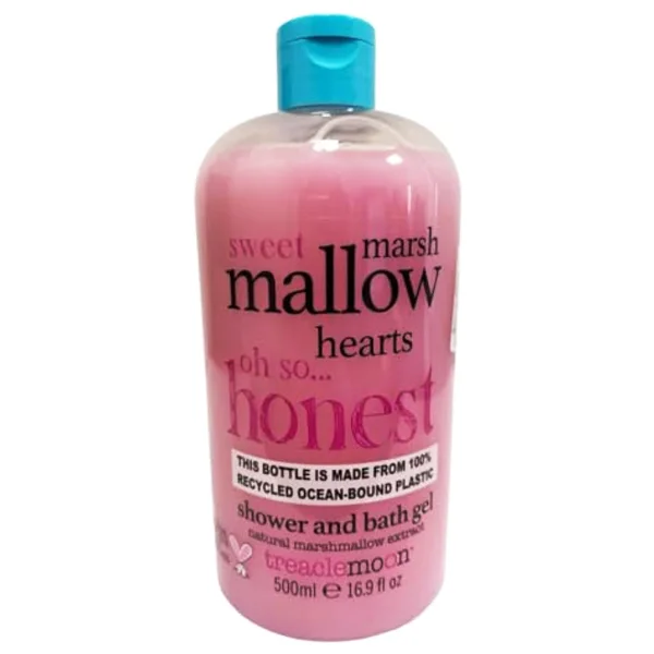 Treaclemoon Marsh Mallow Hearts Shower & Bath Gel, 500 ml