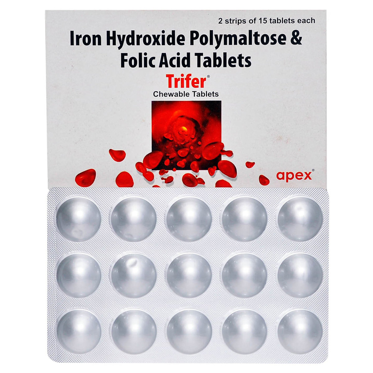 Buy Trifer Chewable Tablet 15's Online