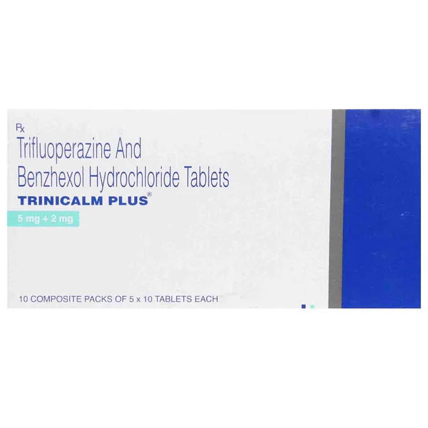 Trinicalm Plus Tablet 10's, Pack of 10 TABLETS