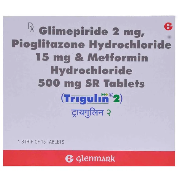 Trigulin 2 Tablet 15's