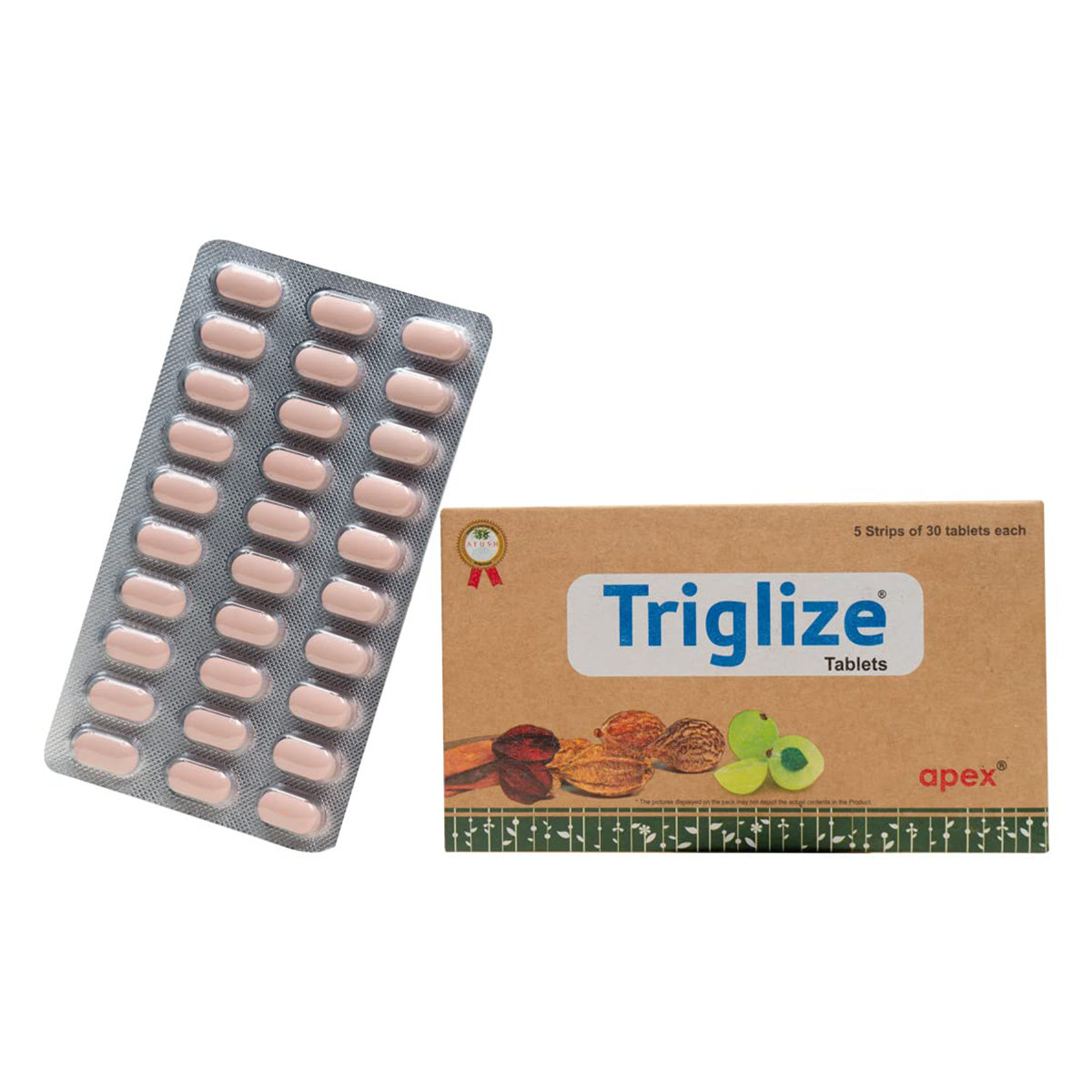 Triglize Tablet 30's, Pack of 30 Triglize Tablet 30's, Pack of 30