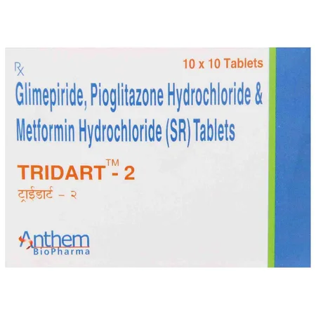 Tridart 2 Tablet 10's